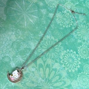 HELLO KITTY💫"Love you to the Moon and Back" Necklace